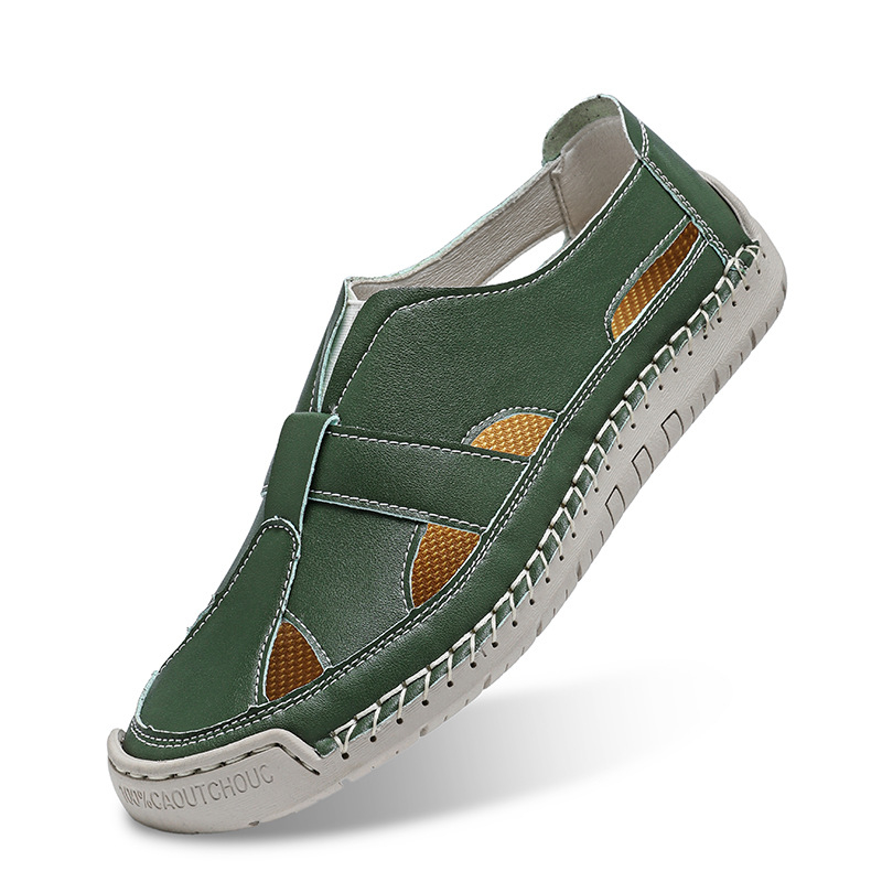 Летни сандали с трансгранични експлозии за жени 2025, големи размери, нови студентски леки дамски обувки, неплъзгащи се, ежедневни плажни обувки с мека подметка