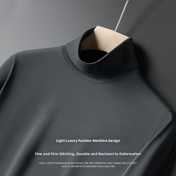 Ανδρικό T-shirt με μακριά μανίκια και ζιβάγκο, της δεκαετίας του \'50, με σχέδιο ζιβάγκο και ζιβάγκο, προσβάσιμο σε άτομα με ειδικές ανάγκες, πολυτελές εφαρμοστό εσωτερικό τοπ, casual, μακρυμάνικο, ανδρικό