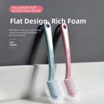 Penkiapusis batų šepetys, buitinis, ilga rankena, batų plovimui, specialus artefaktas, daugiafunkcis valymo šepetys, universalus, be nukritusio kampo, valymo šepetys