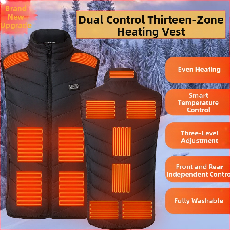 Интелигентна отоплителна жилетка зона 249 Дистрикт 17 Дистрикт Електрически жилетки за мъже и жени с графен зона 2 Дистрикт 4 Дистрикт 9 Дистрикт фабрика за жилетки