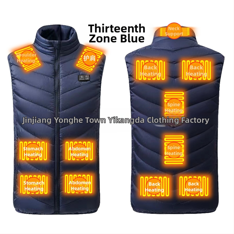 Inteligentná vykurovacia vesta, oblasť 249, okres 17, okres, elektrická vesta pre mužov a ženy, grafénová oblasť 2, okres 4, okres 9, továreň na vesty