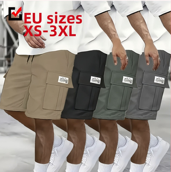 Ekskluzivne kratke hlače s kapuljačom za europske potrebe od XS do 3XL, ležerne sportske kratke hlače, široke kratke hlače s pet točaka i više džepova