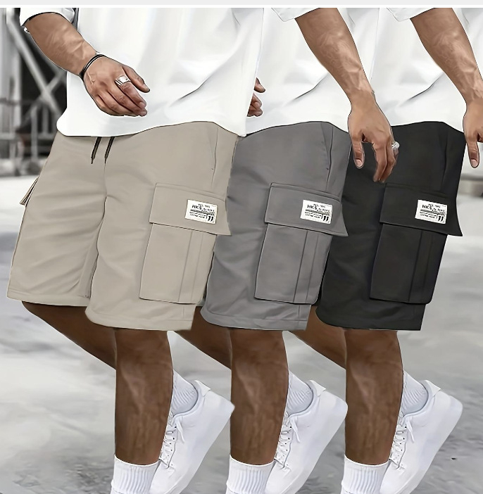 Ekskluzivne kratke hlače s kapuljačom za europske potrebe od XS do 3XL, ležerne sportske kratke hlače, široke kratke hlače s pet točaka i više džepova