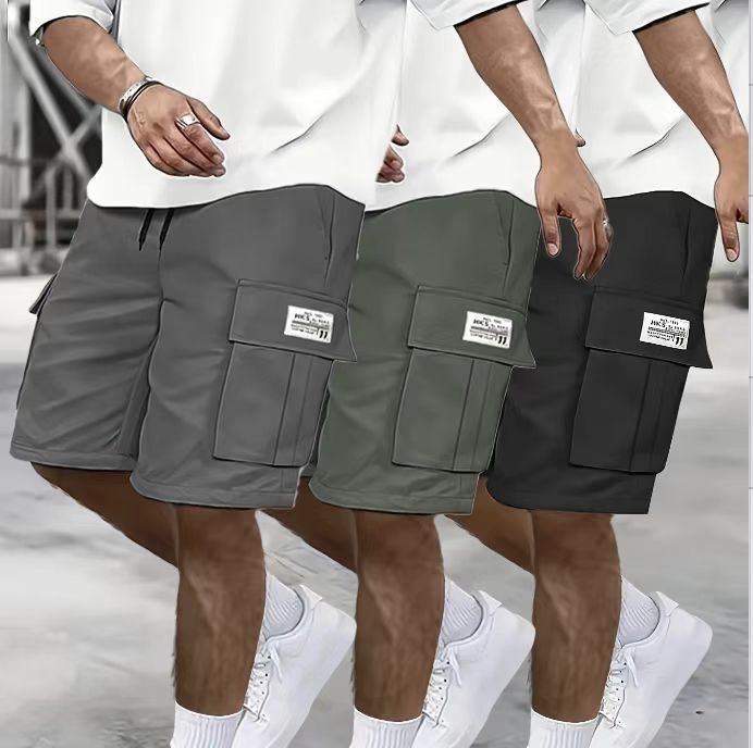 Ekskluzivne kratke hlače s kapuljačom za europske potrebe od XS do 3XL, ležerne sportske kratke hlače, široke kratke hlače s pet točaka i više džepova