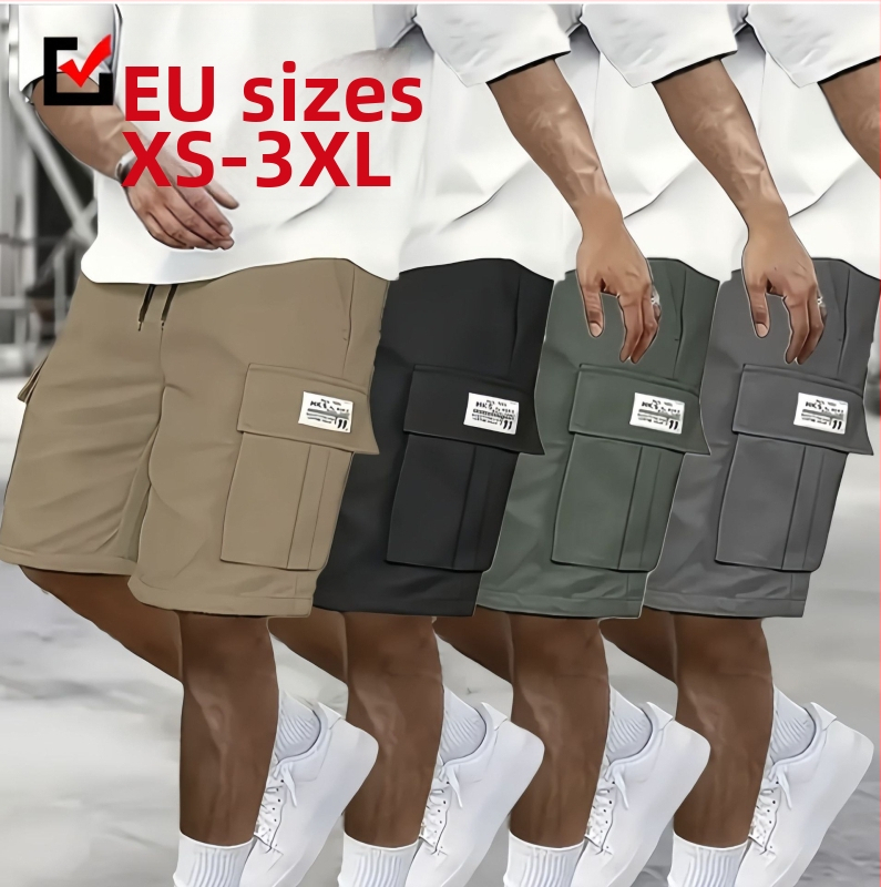 Ekskluzivne kratke hlače s kapuljačom za europske potrebe od XS do 3XL, ležerne sportske kratke hlače, široke kratke hlače s pet točaka i više džepova