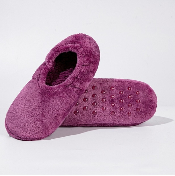 Sokid Naiste Ameerika stiilis sametist kašmiirist silikoonist libisemiskindlad ühevärvilised põrandasokid Magusad soojad naiste sokid, komplekt Kuu sokke