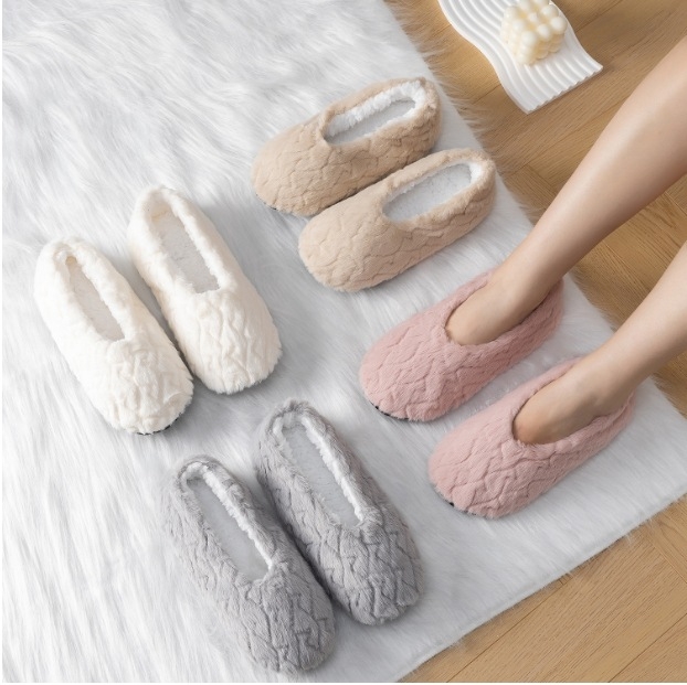 Sokid Naiste Ameerika stiilis sametist kašmiirist silikoonist libisemiskindlad ühevärvilised põrandasokid Magusad soojad naiste sokid, komplekt Kuu sokke