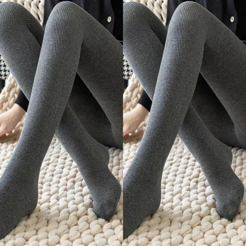 Дамски клинове, пролетни и есенни, тънки, с полар, удебелени, вертикални райета, отслабващи памучни панталони, зимни, връхни, за отслабване