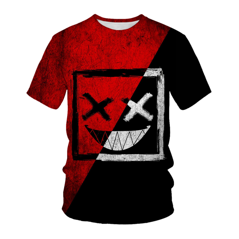 Vasaras vīriešu T-krekls Eiropas un Amerikas ielas mode 6 Beer Shield 3D digitālā druka Vīriešu brīvs liela izmēra ātri žūstošs īsas piedurknes