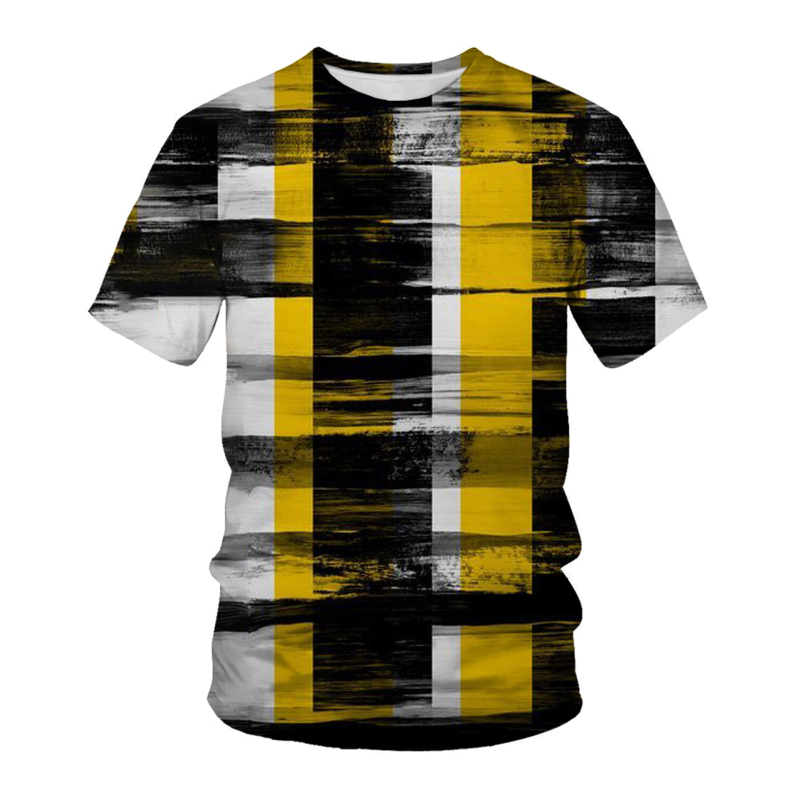 Vasaras vīriešu T-krekls Eiropas un Amerikas ielas mode 6 Beer Shield 3D digitālā druka Vīriešu brīvs liela izmēra ātri žūstošs īsas piedurknes