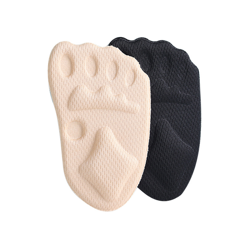 Kõrgete kontsade esijala padjad, naiste jalanõude sisetükid, jalanõu suuruse vähendajad, pehmed valuvastased jalanõud, poole suurusega padjad, libisemiskindlad spordijalanõude sisetükid