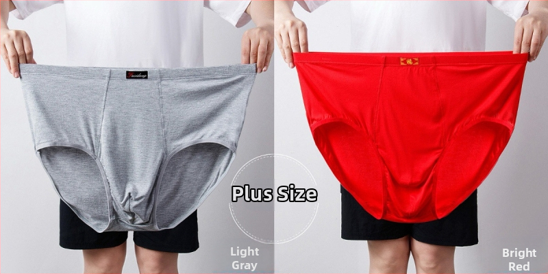 Ανδρικά Εσώρουχα Modal Σλιπ Ανδρικά Σλιπ με Ψηλή Μέση, Χαλαρά, Μεγάλα Μεγέθη 300 Jin