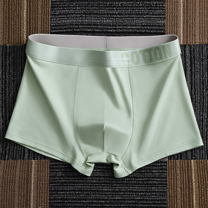 Lenjerie intimă pentru femei Yalu, boxeri pentru bărbați, bumbac pur, pantaloni scurți din bumbac, antibacterieni, cusături interioare, absorbanți de transpirație, mărime mare