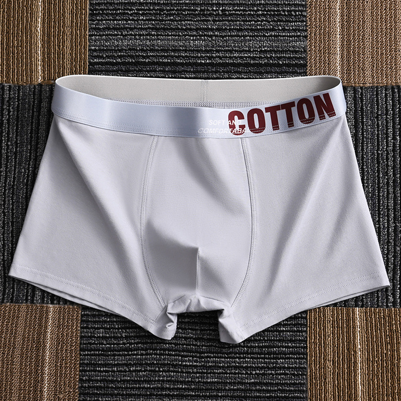 Lenjerie intimă pentru femei Yalu, boxeri pentru bărbați, bumbac pur, pantaloni scurți din bumbac, antibacterieni, cusături interioare, absorbanți de transpirație, mărime mare