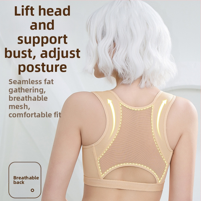 Regulējams Super Push-up krūšu kronšteins Mazas krūtis Lielas apakšveļas augšdaļa Push-up formas krūšturis ar sprādzi priekšpusē