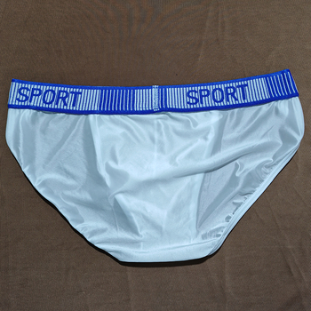 Eļļas gaiši ledus zīda vīriešu apakšveļa ar augstu šķēlumu trīsstūrveida, pieguļoši zīdaini modes personības zēnu šorti, ražotāji, kas ir pieejami vairumtirdzniecībā