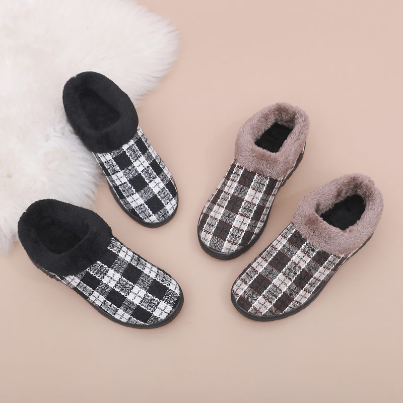 Žieminiai medžiaginiai batai patalpoms, moteriški medvilniniai batai, neslystantys. Nauji, sustorinti, minkšti, storo dugno, vilnos pamušalu, motiniški batai.