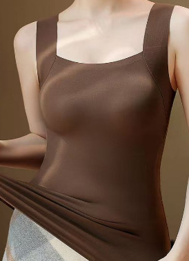 Taro Mud Qi jäljetu pilvedeta lihaste alusriided sügis- ja talve sisemine alus laisk inimene rinnapadjaga poolfikseeritud soe vest naistele