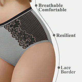 Naiste puuvillased aluspüksid, mugavad kõrge vöökohaga ja puusa tõstvad aluspüksid, pluss-suuruses Tk Xiyin laos olemas