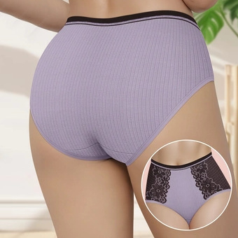 Naiste puuvillased aluspüksid, mugavad kõrge vöökohaga ja puusa tõstvad aluspüksid, pluss-suuruses Tk Xiyin laos olemas