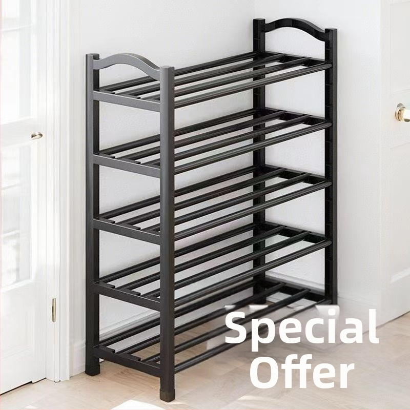 Многослойна домакинска стойка за обувки, проста врата, студентско общежитие, прахоустойчива и здрава, популярна стойка за съхранение на обувки