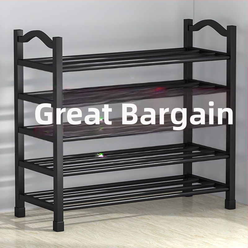 Многослойна домакинска стойка за обувки, проста врата, студентско общежитие, прахоустойчива и здрава, популярна стойка за съхранение на обувки