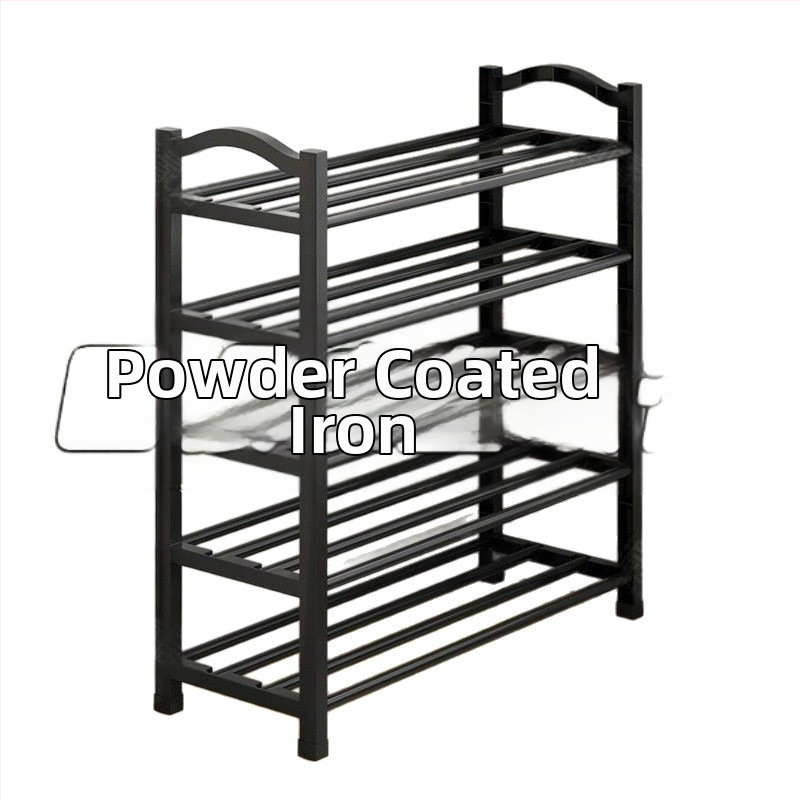 Многослойна домакинска стойка за обувки, проста врата, студентско общежитие, прахоустойчива и здрава, популярна стойка за съхранение на обувки