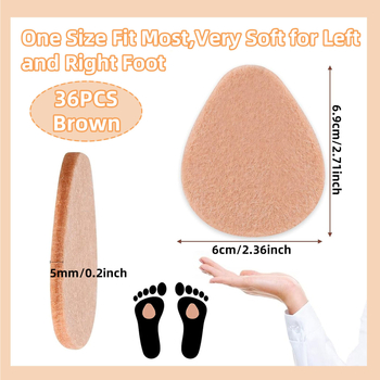 Vairumtirdzniecības filca priekšpēdas spilventiņš, sabiezēts pusizmēra spilventiņš, augstpapēžu spilventiņš, sieviešu vasaras priekšējais pusspilventiņš pret sāpēm un pretslīdes avota rūpnīca