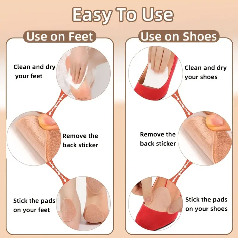 Vairumtirdzniecības filca priekšpēdas spilventiņš, sabiezēts pusizmēra spilventiņš, augstpapēžu spilventiņš, sieviešu vasaras priekšējais pusspilventiņš pret sāpēm un pretslīdes avota rūpnīca