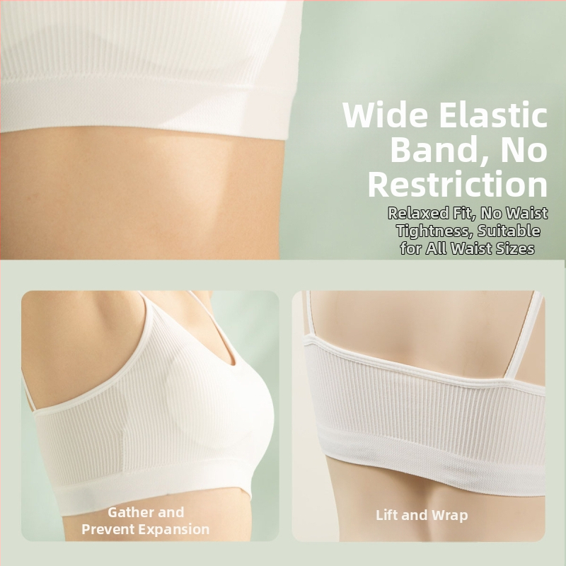 Сутиен за еднократна употреба Time, чист памук, удобен, без пране, отделна опаковка, ежедневен потник, без следи