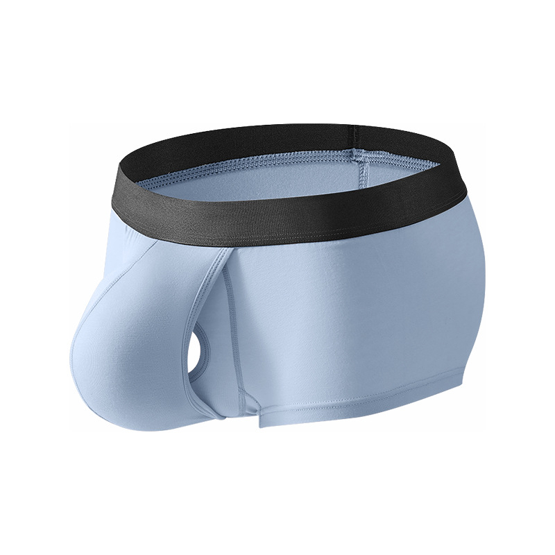 „Space Capsule“ vyriški atsparūs šautiniams apatiniams, vyriški U formos išgaubti, dideli maišeliai, modaliniai, personalizuoti, patogūs, kvėpuojantys bokseriai.