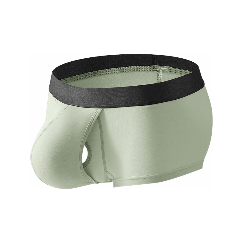 „Space Capsule“ vyriški atsparūs šautiniams apatiniams, vyriški U formos išgaubti, dideli maišeliai, modaliniai, personalizuoti, patogūs, kvėpuojantys bokseriai.