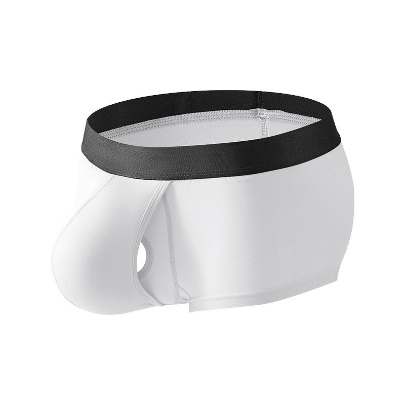 „Space Capsule“ vyriški atsparūs šautiniams apatiniams, vyriški U formos išgaubti, dideli maišeliai, modaliniai, personalizuoti, patogūs, kvėpuojantys bokseriai.