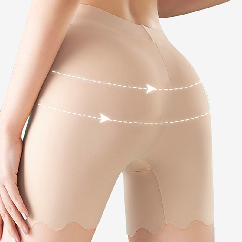 Didmeninės prekybos tarpvalstybinės besiūlės ledo šilko penkių taškų boksininkų apsauginės kelnės, moteriškos europietiškos ir amerikietiškos draudimo tamprės, apsaugančios nuo šviesos