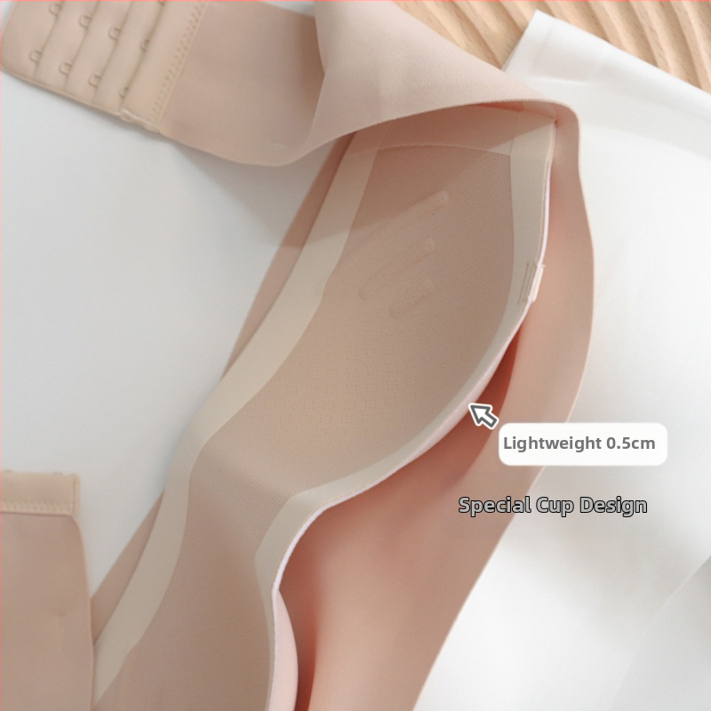 Moteriška liemenėlė be petnešėlių, „Push-up“, maža krūtinė, neslystanti, apsauganti nuo atvirų vietų, besiūlė juosmens dalis, vidinė apranga, graži nugara, želė dryžuota liemenėlė