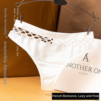 Seksikad võrkkangast auguga väljalõikega spordi naiste kolmnurga ekspordi stringid fitness seksikas aluspesu naiste õmblusteta naiste T-püksid