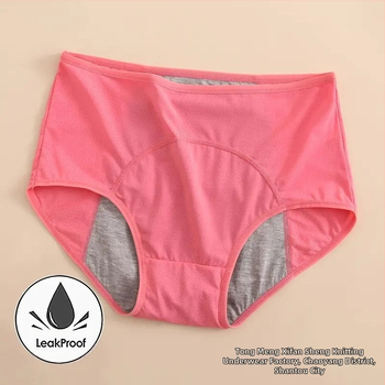Piiriülese väliskaubanduse kõrge vöökohaga aluspesu hingava auguga naistele enne ja pärast menstruatsiooni lekkekindlad füsioloogilised püksid [8 värvi 10 jardi]]