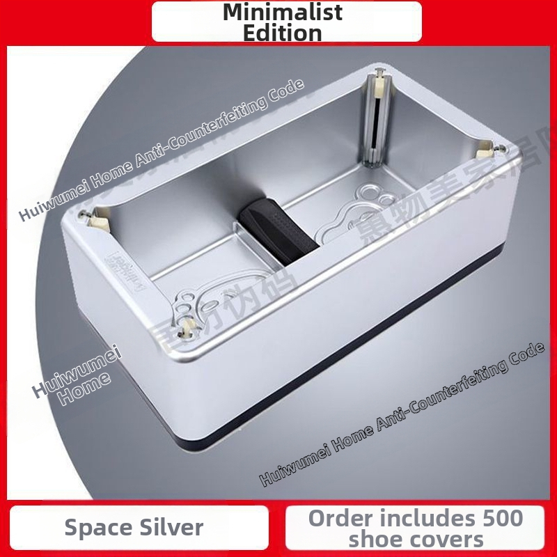 Apsauginė plėvelė biuro viduje, didelio dydžio batų užvalkalų mašina, skirta žengti ant kojų, visiškai automatinis naujas vienkartinis aukštos klasės batų keitimo artefaktas