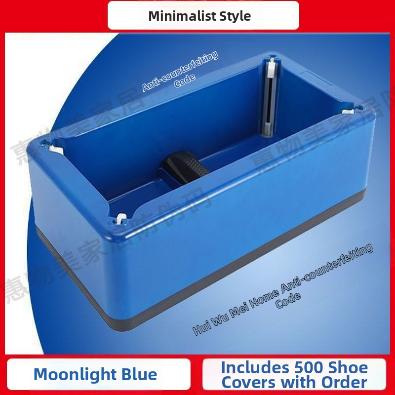 Apsauginė plėvelė biuro viduje, didelio dydžio batų užvalkalų mašina, skirta žengti ant kojų, visiškai automatinis naujas vienkartinis aukštos klasės batų keitimo artefaktas