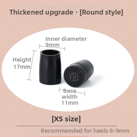 Toc stiletto protector capac silențios tocuri înalte accesorii toc toc înlocuire toc capac amortizor pad rezistent la uzură capac amortizor