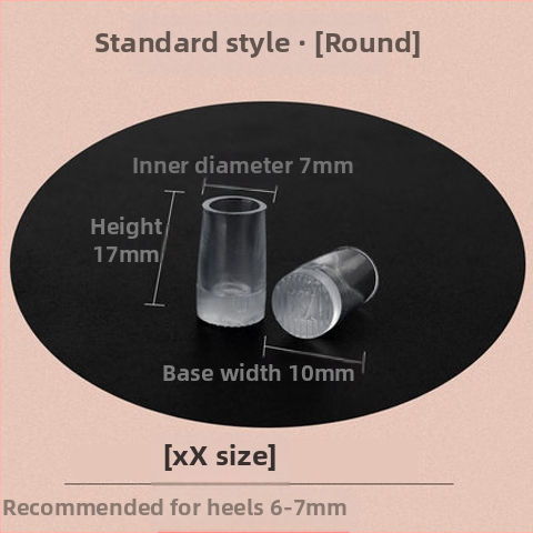 Toc stiletto protector capac silențios tocuri înalte accesorii toc toc înlocuire toc capac amortizor pad rezistent la uzură capac amortizor