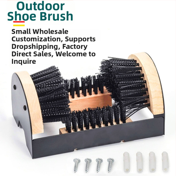 Lauko batų šepetys, vidaus, lauko, kiemo batų šveitimo rinkinys, purvo ir sniego valymo batų šepečių rinkinys