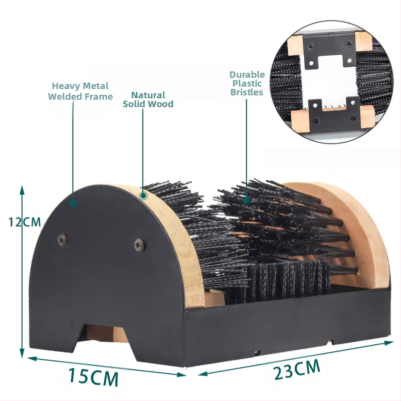 Комплект четки за обувки за открито, за вътрешно и външно ползване, за почистване на обувки, за почистване на кал и сняг