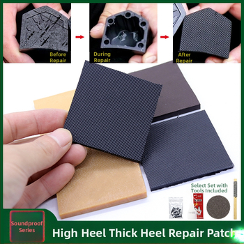 Sandale pentru femei, pantofi cu toc înalt, talpă de înlocuire anti-uzură, cauciuc rezistent la uzură, tendon de călcâi, anti-alunecare, amortizor cu crampoane