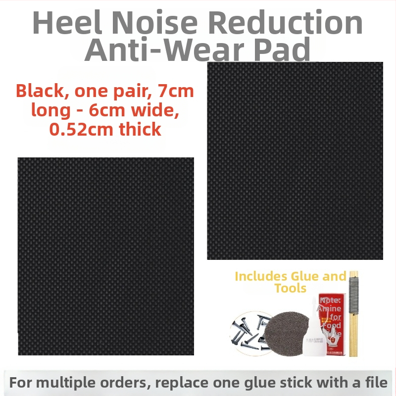 Sandale pentru femei, pantofi cu toc înalt, talpă de înlocuire anti-uzură, cauciuc rezistent la uzură, tendon de călcâi, anti-alunecare, amortizor cu crampoane