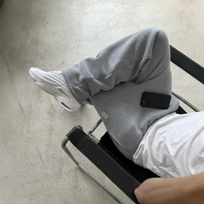 Tarpvalstybinės Europos ir Amerikos retro y2k gatvės tendencijos hiphopo laisvo juosmens užtrauktuku dizaino laisvos, vientisos spalvos sportinės laisvalaikio kelnės