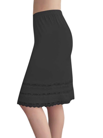 Καλοκαίρι 2025 Amazon Καλοκαίρι Νέα Ευρωπαϊκή και Αμερικανική Φούστα Εξωτερικού Εμπορίου Modal Spinning Lace Base Skirting