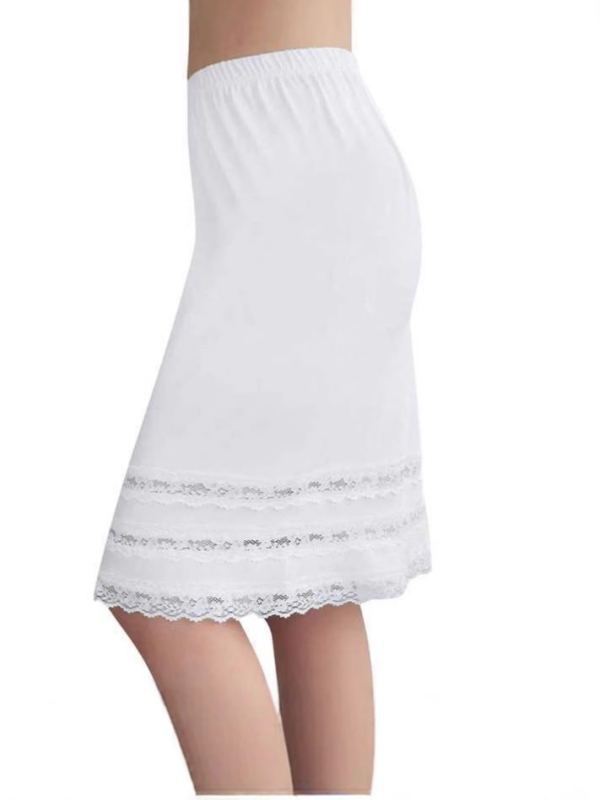 Fustă de bază din dantelă modală cu filare, pentru comerț exterior european și american, vara 2025, Amazon, vara 2025