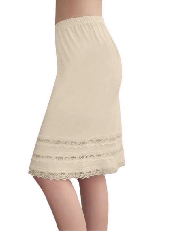 Fustă de bază din dantelă modală cu filare, pentru comerț exterior european și american, vara 2025, Amazon, vara 2025