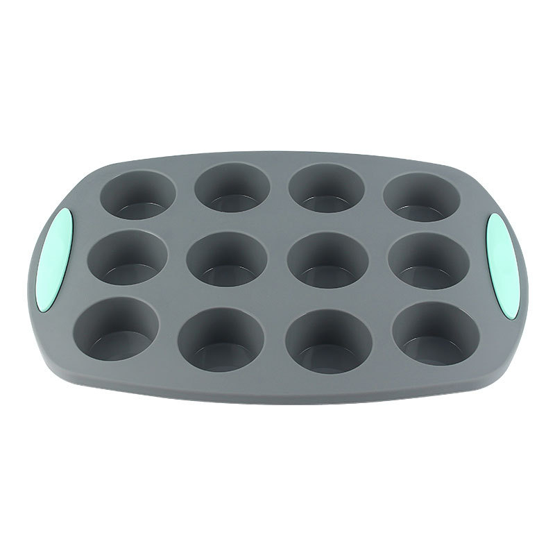 Küpsetusvorm silikoonist kahevärviline koogivorm silikoonist šifoonist küpsetusplaat Mafeni tassi röstsaia vorm sõõrikuvorm
